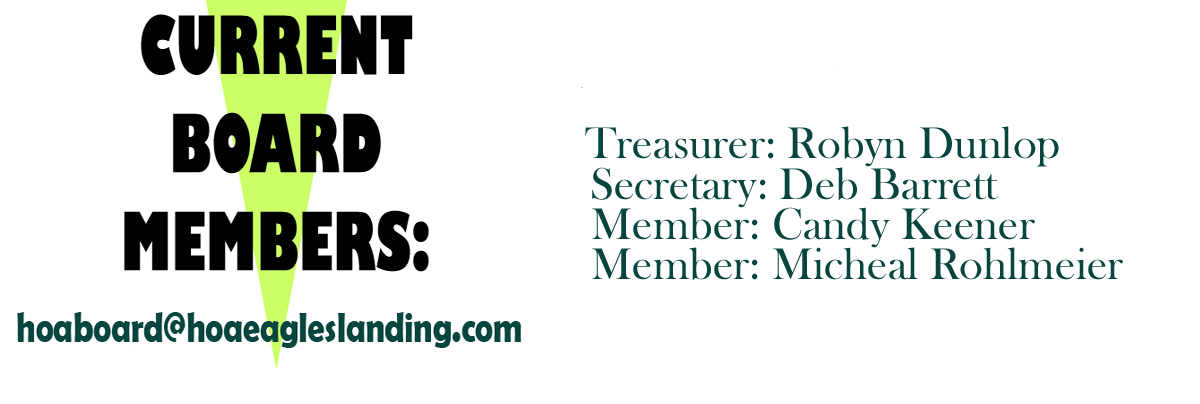 Current HOA Board Members